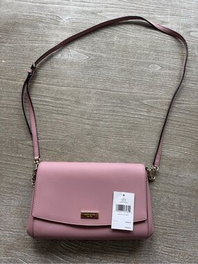 NWT Kate Spade Laurel Way Greer Crossbody Bag Dusty Peony